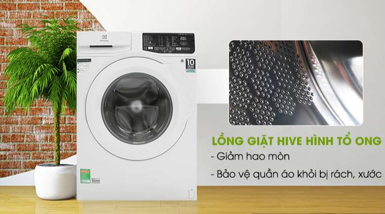 Lồng giặt HIVE - Máy giặt Electrolux 8 Kg EWF8025EQWA