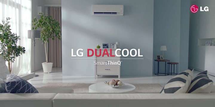 Thiết kế 2 chiều thông minh - Điều hòa LG 2 chiều Inverter 12000BTU B13APF  