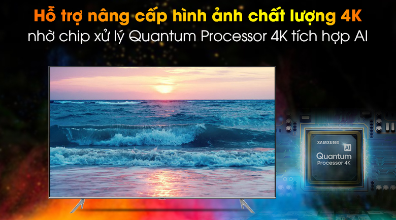 Quantum 4K-Smart Tivi QLED Samsung 4K 85 inch QA85Q70T
