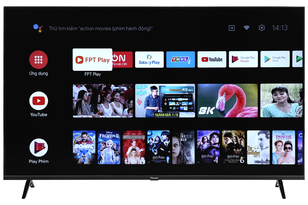 Android Tivi Vsmart 4K 55 inch 55KE8500