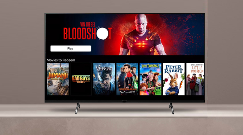 Android Tivi Sony 4K 50 inch XR-50X90J - Giao diện thân thiện, dễ quan sát và sử dụng với hệ điều hành Android 10